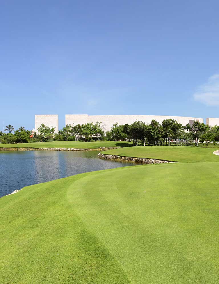 Imágenes del hoyo 4 para el campo de 9 hoyos de Golf Riviera Maya